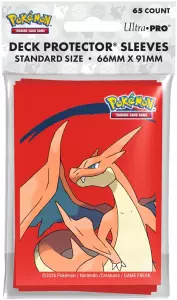 Ilustracja produktu Ultra Pro: Pokemon - Deck Protector Sleeves - Koszulki na Karty - Mega Charizard Y - 65 szt.